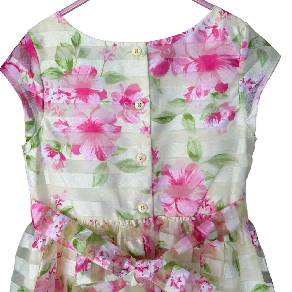 Jona Michelle Yellow Floral Dress 7 - Picture 7 of 12